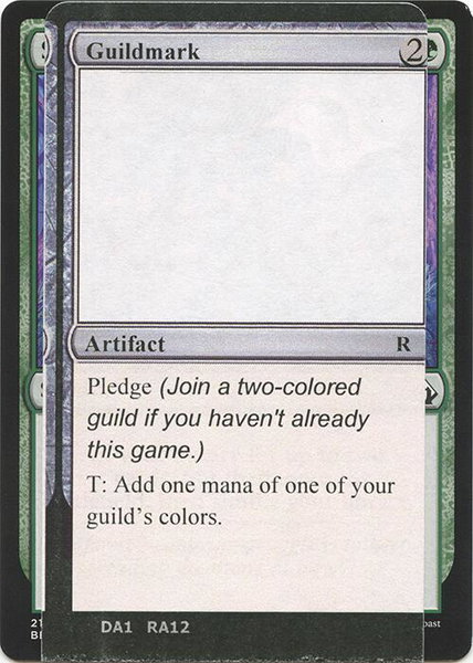 Guildmark - Un-Known Event Playtest Cards Magic: The Gathering trading card