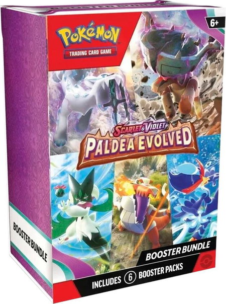 Paldea Evolved Booster Bundle - SV02: Paldea Evolved Pokémon trading card