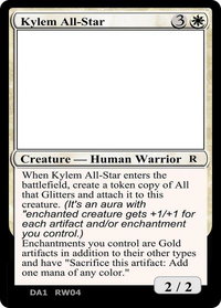 Kylem All-Star - Un-Known Event Playtest Cards  #null - Rare Magic: The Gathering Trading Card