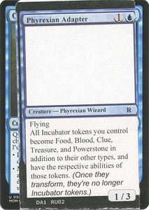 Phyrexian Adapter - Un-Known Event Playtest Cards #null - Promo Magic: The Gathering Trading Card