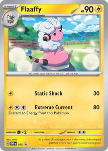 Flaaffy - 015 - SV: Scarlet & Violet Promo Cards (SVP) #015 - Promo Pokémon Trading Card