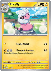 Flaaffy - 015 - SV: Scarlet & Violet Promo Cards (SVP) #015 - Promo Pokémon Trading Card