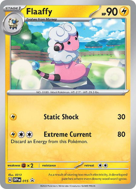 Flaaffy - 015 - SV: Scarlet & Violet Promo Cards Pokémon trading card