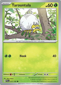 Tarountula - 017/193 - SV02: Paldea Evolved (PAL) #017/193 - Common Pokémon Trading Card