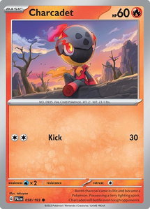 Charcadet - 038/193 - SV02: Paldea Evolved (PAL) #038/193 - Common Pokémon Trading Card
