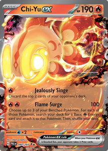 Chi-Yu ex - 040/193 - SV02: Paldea Evolved (PAL) #040/193 - Double Rare Pokémon Trading Card