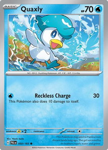 Quaxly - 050/193 - SV02: Paldea Evolved (PAL) #050/193 - Common Pokémon Trading Card