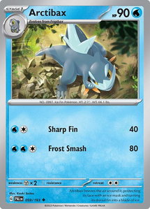 Arctibax - 059/193 - SV02: Paldea Evolved (PAL) #059/193 - Uncommon Pokémon Trading Card