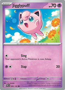 Jigglypuff - SV02: Paldea Evolved (PAL) #083/193 - Common Pokémon Trading Card