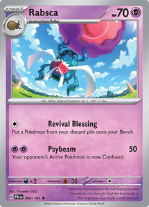 Rabsca - 099/193 - SV02: Paldea Evolved (PAL) #099/193 - Rare Pokémon Trading Card