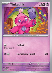 Tinkatink - 100/193 - SV02: Paldea Evolved (PAL) #100/193 - Common Pokémon Trading Card