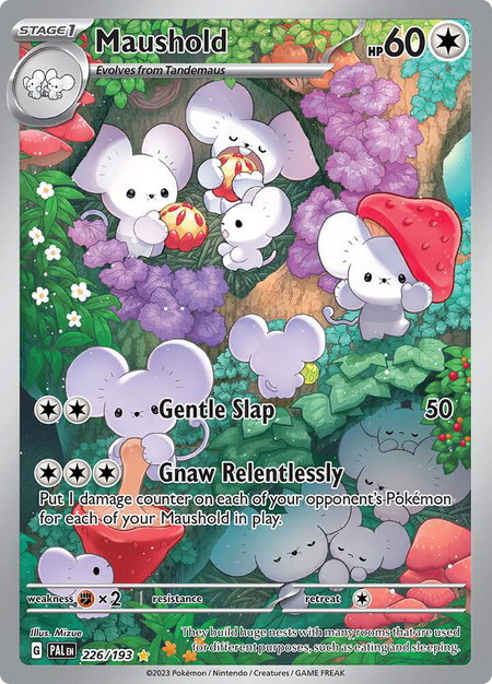 Maushold - 226/193 - SV02: Paldea Evolved Pokémon trading card