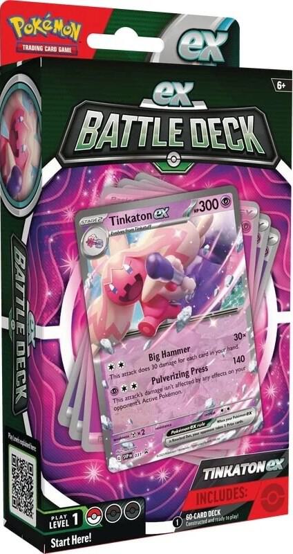ex Battle Deck [Tinkaton ex] - Miscellaneous Cards & Products Pokémon trading card