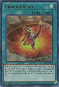 Ground Xeno - Wild Survivors (WISU) #WISU-EN006 - Ultra Rare YuGiOh Trading Card