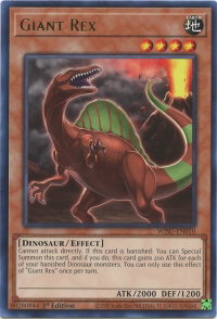 Giant Rex - Wild Survivors (WISU) #WISU-EN010 - Rare YuGiOh Trading Card