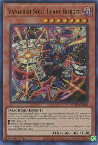 Vanquish Soul Heavy Borger - Wild Survivors (WISU) #WISU-EN018 - Ultra Rare YuGiOh Trading Card