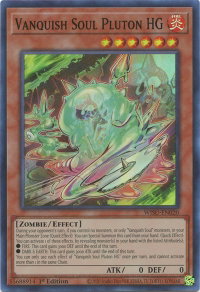 Vanquish Soul Pluton HG - Wild Survivors (WISU) #WISU-EN020 - Super Rare YuGiOh Trading Card