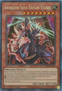 Vanquish Soul Caesar Valius (CR) - Wild Survivors (WISU) #WISU-EN021 - Collector's Rare YuGiOh Trading Card