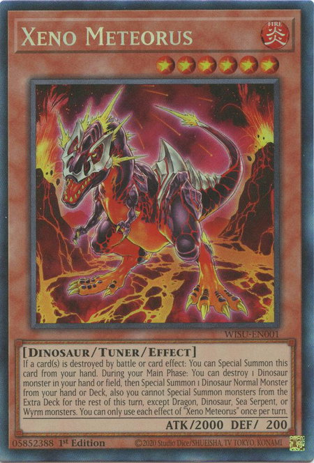 Xeno Meteorus (CR) - Wild Survivors YuGiOh trading card