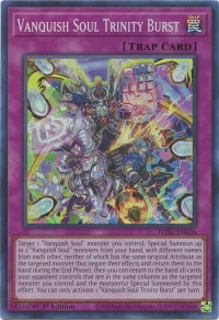 Vanquish Soul Trinity Burst - Wild Survivors (WISU) #WISU-EN026 - Super Rare YuGiOh Trading Card