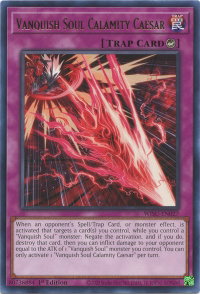 Vanquish Soul Calamity Caesar - Wild Survivors (WISU) #WISU-EN027 - Rare YuGiOh Trading Card