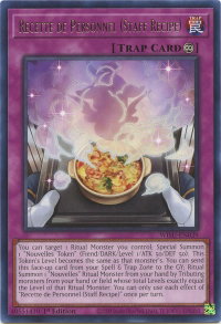 Recette de Personnel (Staff Recipe) - Wild Survivors (WISU) #WISU-EN039 - Rare YuGiOh Trading Card