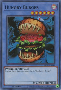 Hungry Burger - Wild Survivors (WISU) #WISU-EN041 - Super Rare YuGiOh Trading Card