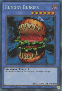 Hungry Burger (CR) - Wild Survivors (WISU) #WISU-EN041 - Collector's Rare YuGiOh Trading Card
