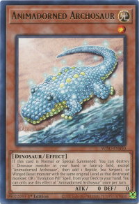 Animadorned Archosaur - Wild Survivors (WISU) #WISU-EN050 - Rare YuGiOh Trading Card