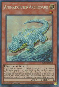 Animadorned Archosaur (CR) - Wild Survivors (WISU) #WISU-EN050 - Collector's Rare YuGiOh Trading Card