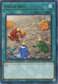 Fossil Dig - Wild Survivors (WISU) #WISU-EN055 - Rare YuGiOh Trading Card