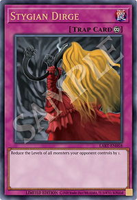Stygian Dirge - The Lost Art Promotion (LART) #LART-EN058 - Ultra Rare YuGiOh Trading Card