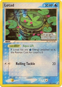 Lotad - 055/100 (EX Crystal Guardians Reverse Holofoil) - Crystal Guardians (CG) #55/100 - Common Pokémon Trading Card