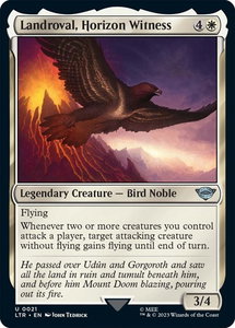 Landroval, Horizon Witness - Universes Beyond: The Lord of the Rings: Tales of Middle-earth (LTR) #21 - Uncommon Magic: The Gathering Trading Card