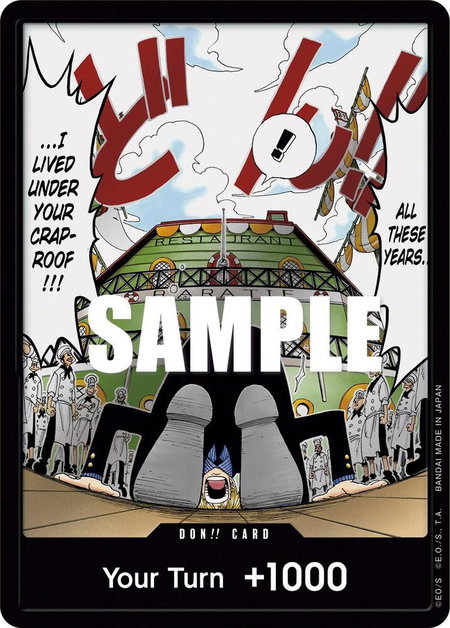 DON!! Card (Alternate Art) - Pillars of Strength One Piece trading card