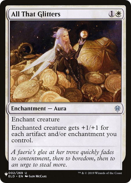 All That Glitters - The List Reprints Magic: The Gathering trading card