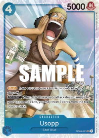 Usopp - Pillars of Strength (OP03) #OP03-041 - Super Rare One Piece Trading Card