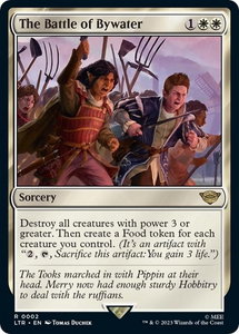 The Battle of Bywater - Universes Beyond: The Lord of the Rings: Tales of Middle-earth (LTR) #2 - Rare Magic: The Gathering Trading Card