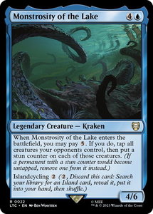Monstrosity of the Lake - Commander: The Lord of the Rings: Tales of Middle-earth (LTC) #22 - Rare Magic: The Gathering Trading Card