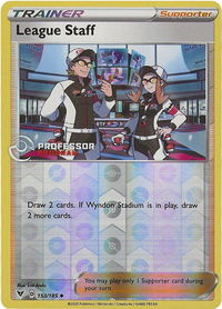 League Staff - Professor Program Promos (PPP) #153/185 - Promo Pokémon Trading Card
