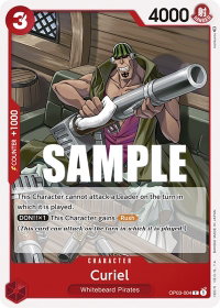 Curiel - Pillars of Strength (OP03) #OP03-004 - Common One Piece Trading Card