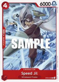 Speed Jil - Pillars of Strength (OP03) #OP03-006 - Common One Piece Trading Card