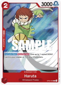Haruta - Pillars of Strength (OP03) #OP03-009 - Common One Piece Trading Card