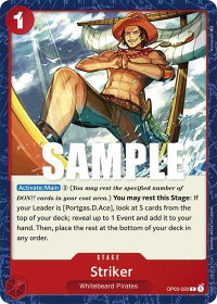 Striker - Pillars of Strength (OP03) #OP03-020 - Common One Piece Trading Card