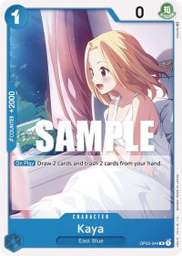Kaya - Pillars of Strength (OP03) #OP03-044 - Rare One Piece Trading Card