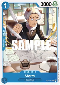 Merry - Pillars of Strength (OP03) #OP03-052 - Common One Piece Trading Card