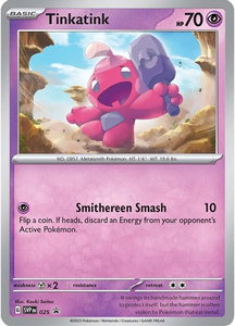 Tinkatink - 025 (Cosmo Holofoil) - SV: Scarlet & Violet Promo Cards (SVP) #025 - Promo Pokémon Trading Card