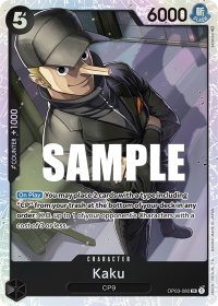 Kaku (080) - Pillars of Strength (OP03) #OP03-080 - Super Rare One Piece Trading Card