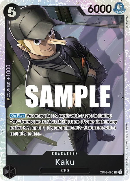 Kaku (080) - Pillars of Strength One Piece trading card