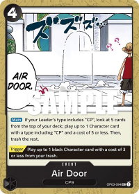 Air Door - Pillars of Strength (OP03) #OP03-094 - Uncommon One Piece Trading Card